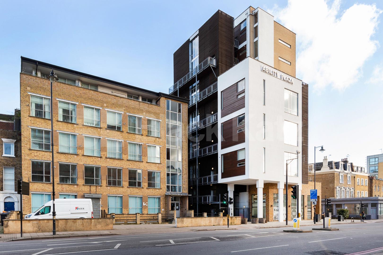 stunning 1 bedroom apartment with loft style features in a modern development Ability Plaza / Kingsland Road, Dalston